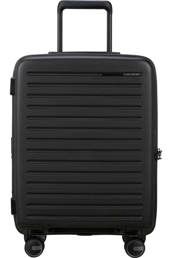 Samsonite Restackd Spinner Expandable 55cm  Black